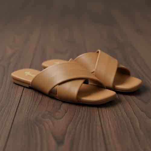 Beige Latte Noir Flats - Café Chic Women's Shoes - wisaal.co
