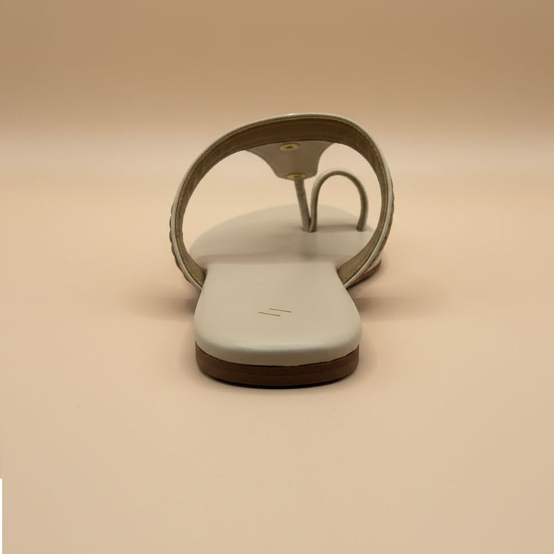 Wisaal.co™ – Bronze Beat Beige Flats for Effortless Everyday Elegance - Wisaal.co