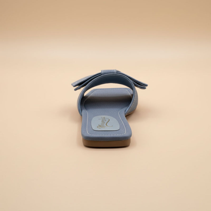 Wisaal.co™ – Stylish Denim Cloud Blue Sandals for Casual Elegance - Wisaal.co
