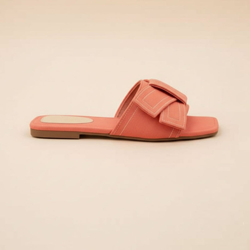 Wisaal.co™ – Stylish Denim Cloud Orange Sandals for Casual Elegance - Wisaal.co