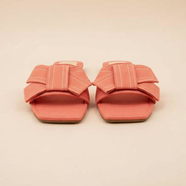 Wisaal.co™ – Stylish Denim Cloud Orange Sandals for Casual Elegance - Wisaal.co