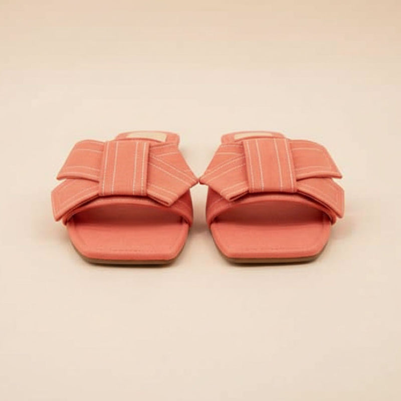 Wisaal.co™ – Stylish Denim Cloud Orange Sandals for Casual Elegance - Wisaal.co