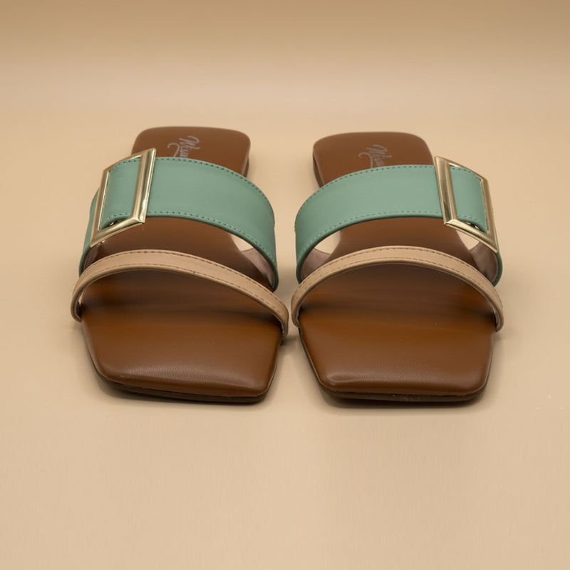 Wisaal.co™ – Comfortable Contrast Curve Flats for Modern Elegance - Wisaal.co