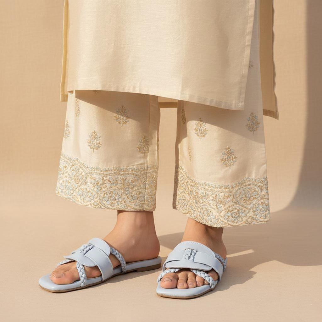 Sukoon Slides (Light Blue) - wisaal.co