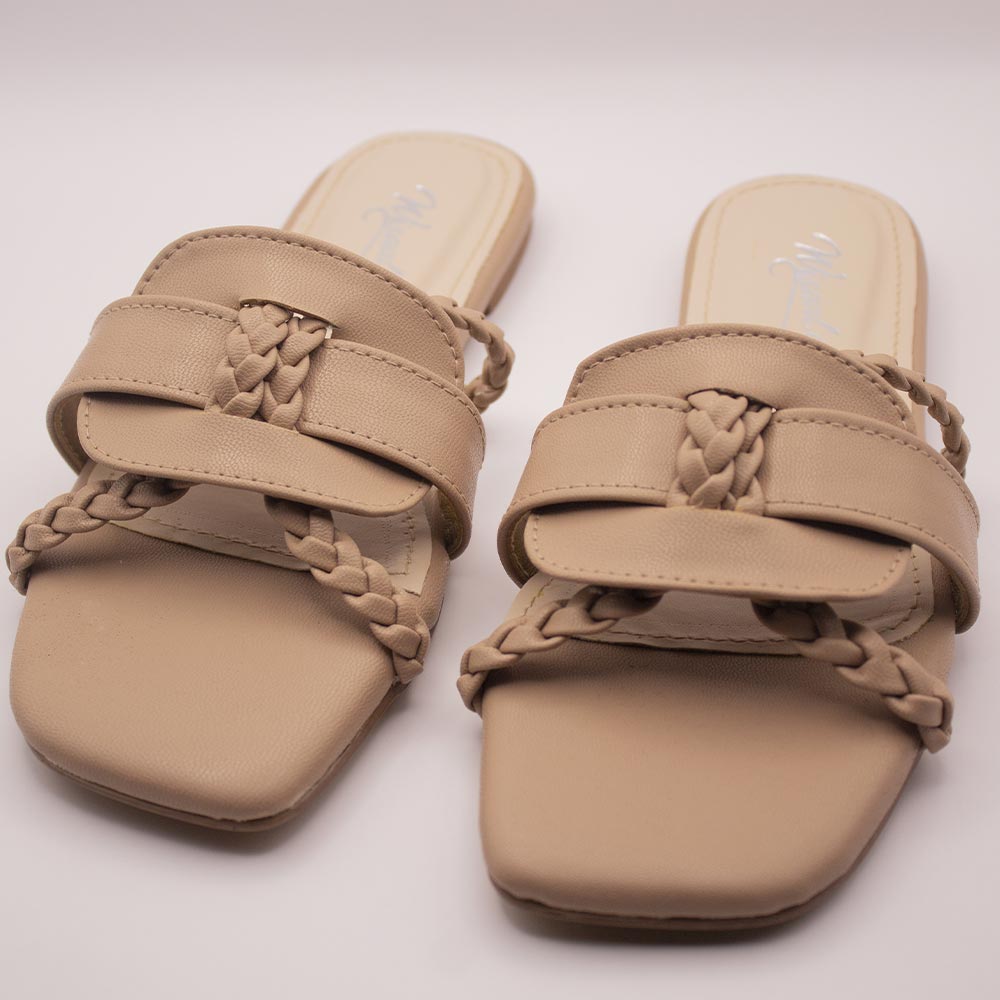 Sukoon Slides (Beige) - wisaal.co