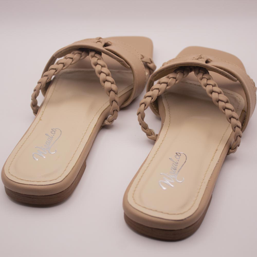 Sukoon Slides (Beige) - wisaal.co