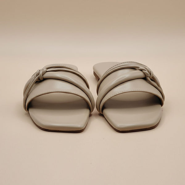 Wisaal.co™ – Midnight Motion Beige Flats for Gentle Everyday Comfort - Wisaal.co