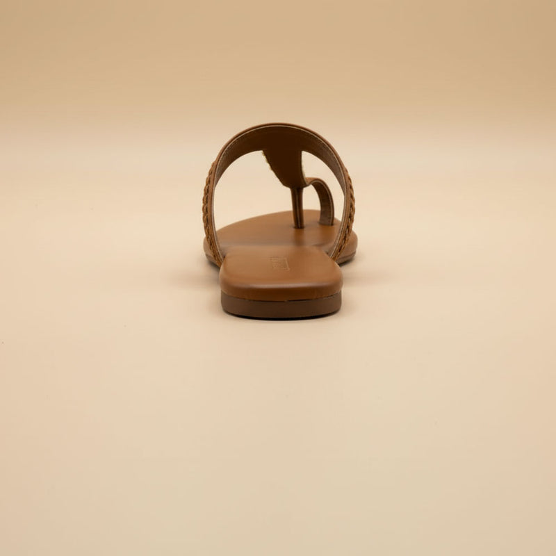 Wisaal.co™ – Chic Bronze Beat Bronze Flats for Everyday Comfort - Wisaal.co