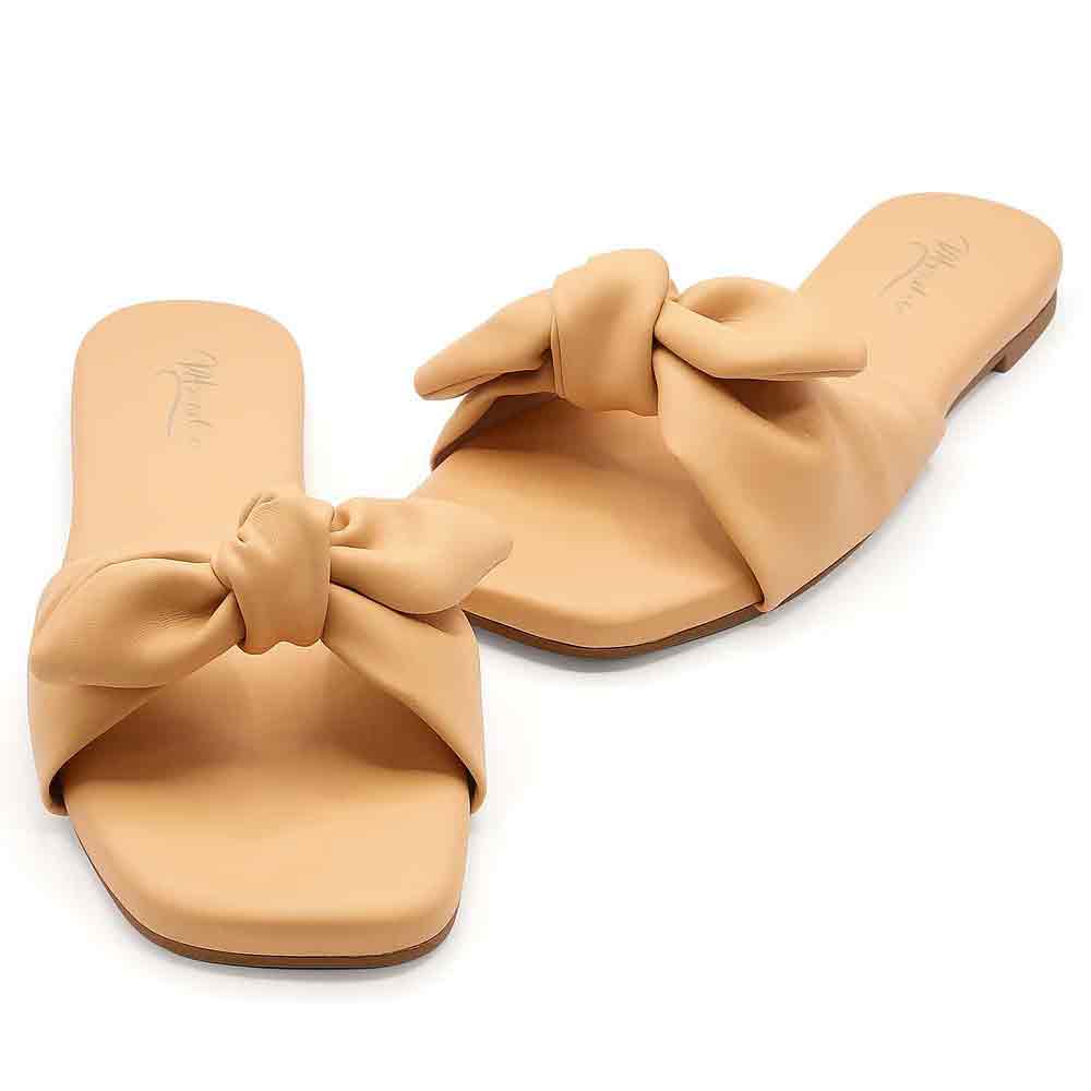 Peach Women's Flats - Nectar Glow Comfortable Shoes - wisaal.co