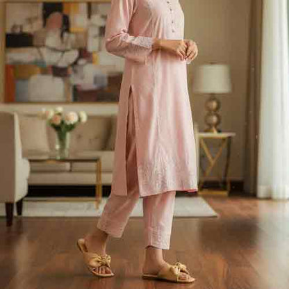 Peach Women's Flats - Nectar Glow Comfortable Shoes - wisaal.co