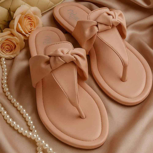 Pink Women's Flats - Berry Edge Feminine Shoes - wisaal.co