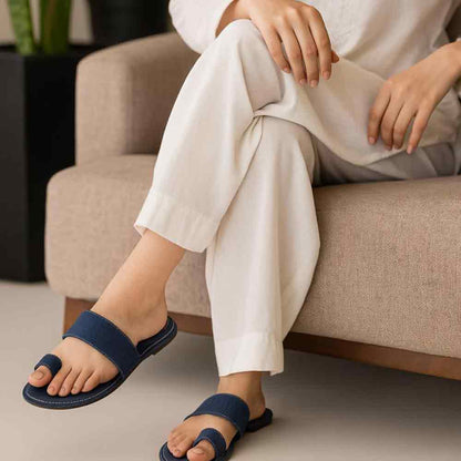 Women's Flat Slippers - Pure Step Comfort Shoes - wisaal.co