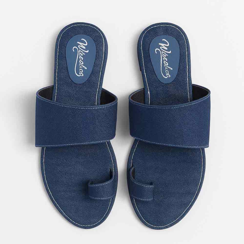 Women's Flat Slippers - Pure Step Comfort Shoes - wisaal.co